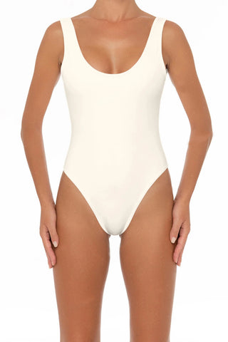 A153# Snowflake Pattern V Neck One Piece Swimsuit *